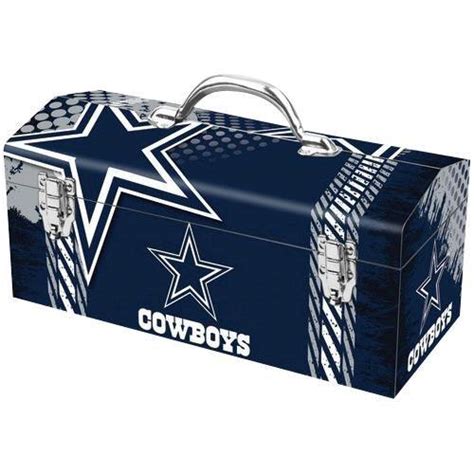 Sainty International Dallas 16.3 in. Blue Cowboys Tool Box